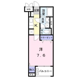 ヴィルヌーヴ　宇津木の物件間取画像